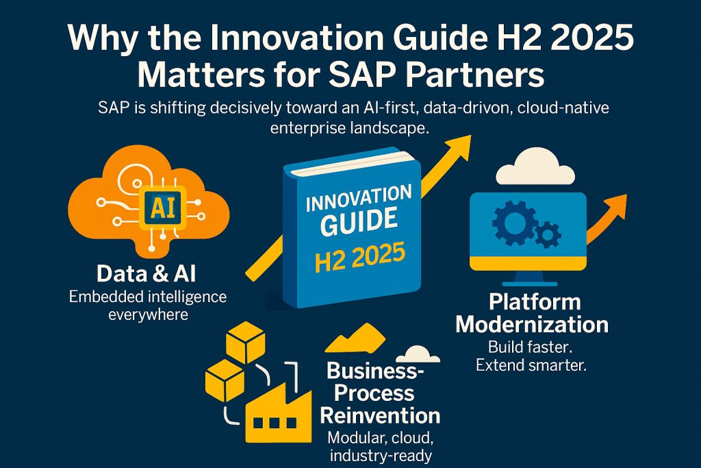 Why the Innovation Guide H2 2025 Matters for SAP Partners